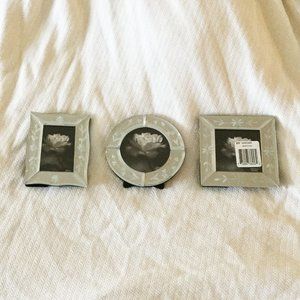 NEW Inhabit 3 Mini Photo Frames